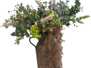 Milk Jug w/foliage